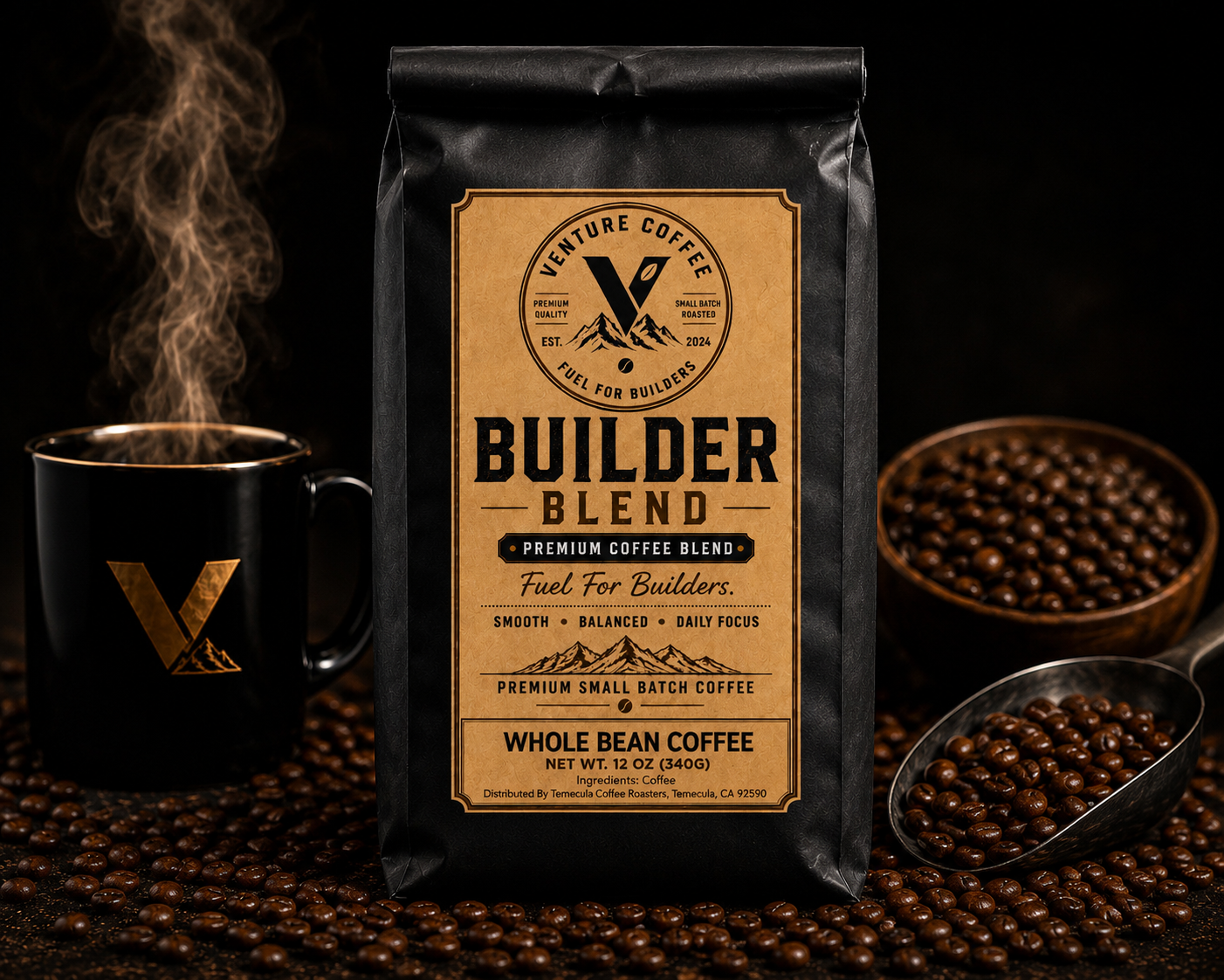 Builder Blend Whole Bean Coffee
